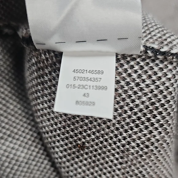 Chico's Black and White Floral Blazer - Picture 11 of 11